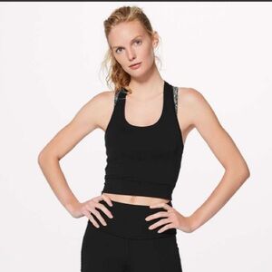 Lululemon Cool Racerback II Crop It